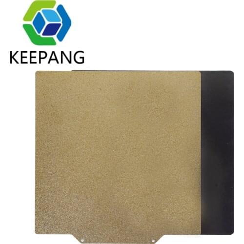 3D Printer KP3S PEI Spring Steel Sheet Refined Powder coated PEI Textured Sticker With Magnetic Base 180mm