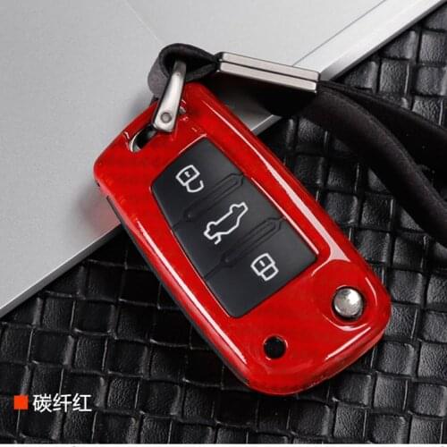 Zinc Alloy+Silicone cover Car Key Cover Protector Case for Audi A3 A4 A5 C5 C6 8L 8P B6 B7 B8 C6 RS3 Q3 Q7 TT 8L 8V S3 Keychain