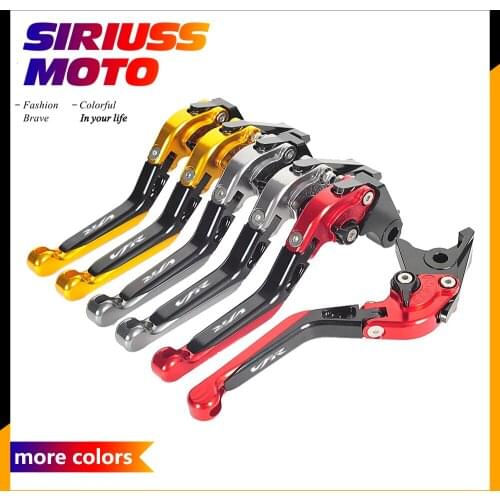 CNC Aluminum Motorcycle Foldable Brake Clutch Levers Case for Honda VFR800 VFR800F VFR 800 800F 2002-2016