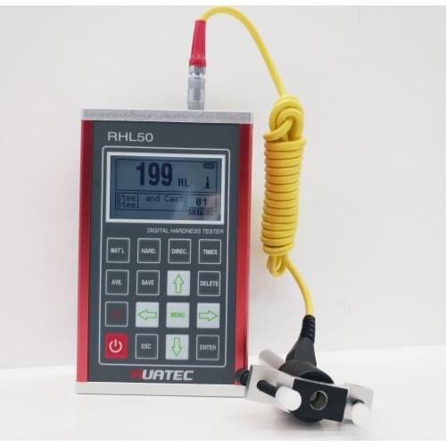 Portable metal hardness tester for sheet metal hardness
