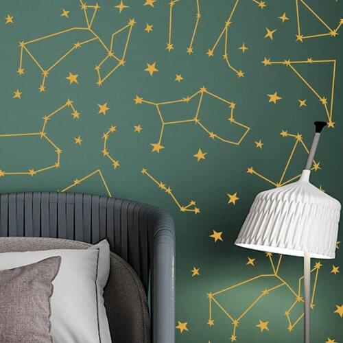 30*60cm Star Constellation Removable Wall Sticker Living Room Ceiling Background Home Decor Wall Stickers Home Decoration