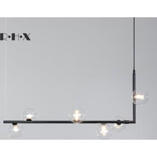 Modern deco chambre lampen industrieel crystal restaurant Home Decoration E27 Light Fixture hanglamp