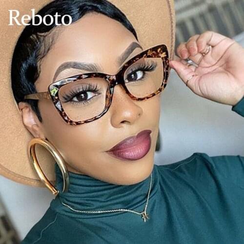 Sexy Cat Eye Reading Glasses Women Black Transparent Anti Blue Light Eyeglasses Diopter Lenses +0.5 +0.75 +1.0 +1.25 To +4.0