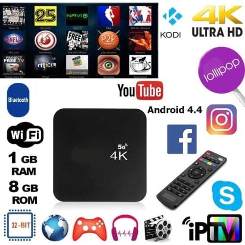 TV BOX For Android 7.1 5G Network Set-top Box With Games Internet Video Chat Smart TV Box WiFi Youtube Media Player Set Top Box