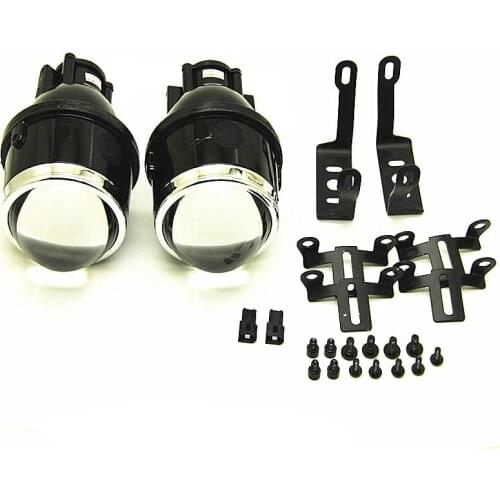 1 set 2.5 inch 3 inch Universal HID Bi-xenon Fog Lights Projector Lens Driving Lamps Retrofit For TOYOTA suzuki FORD INFINITI US