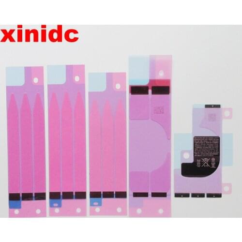 Xinidc 100pcs/lot Battery Adhesive Sticker For iPhone X 8 Plus 8 7 Plus 7 6S Plus 6S 6 Plus 6 5S High Quality Double Tape Glue