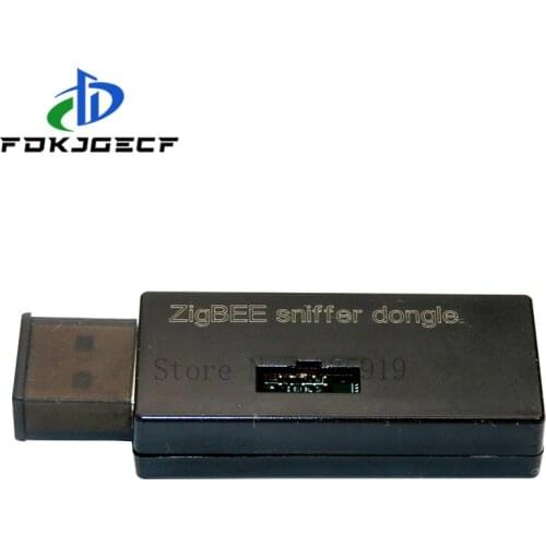 Wireless Zigbee CC2531 CC2540 Sniffer Bare Board Packet Protocol Analyzer USB Interface Dongle Capture Packet Module Black Shell