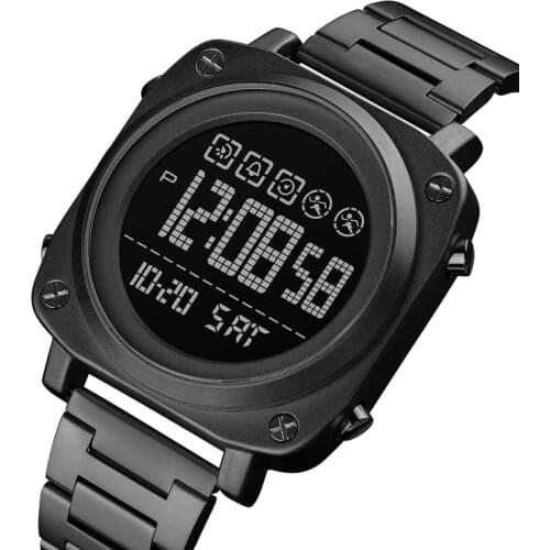Skmei New Square Mens Creative Watch Waterproof Luminous Outdoor Sports Multifunctional Chronograph Domestic Watch 1726