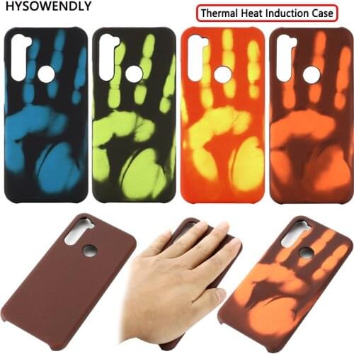 Thermal Heat Induction Phone Case For Redmi 6 6A 6Pro Note 5 6 7 8 8T 9 K20 K30 Pro 10X Covers For Xiaomi 8 9 SE CC9E 10 10T Pro