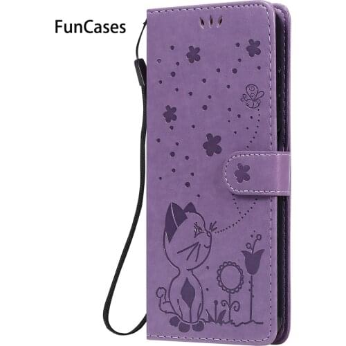 Purple Eye Flip Cases For capa Poco M3 Cover sFor cover Xiaomi A2 Lite X3 NFC A3 Pro F1 Carcasa PU Leather Wallet Phone Portable