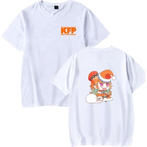 Takanashi Kiara Fashion Prints T-shirts Women/Men Harajuku Summer Short Sleeve Tshirts Hot Sale Casual Streetwear T shirts