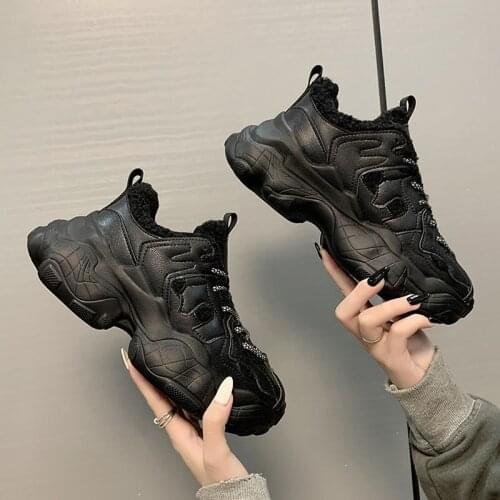 Sneakers short plush womens shoes 2020 casual sports shoes running shoes womens shoes shoes X681