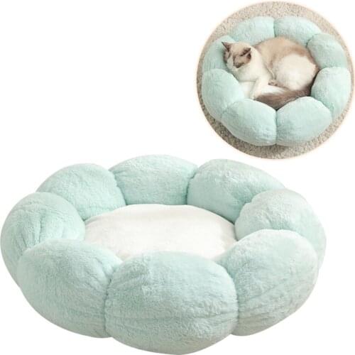 Dog Pet Bed Super Soft Pet Bed Puppy Cushion Mat Kennel Cat Winter Warm Dog House Sleeping Mat For Small Dog Cat