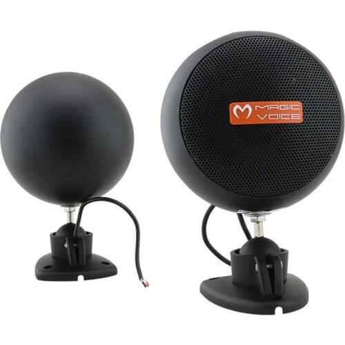 MAGICVOICE MV-13 7.5 CM 20 WATT BLACK COLUMN FLOPPY SPEAKER 2Lİ TOOL TRAFOSUZ