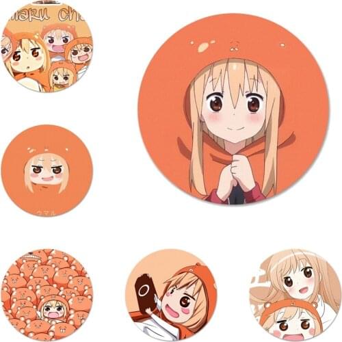 Cute Umaru chan Anime Doma Umaru Brooch Pin Cosplay Badge Accessories For Clothes Backpack Decoration Gift