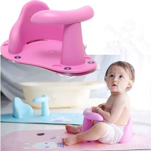 Multifunction Newborn Baby Bath Tub Ring Seat Safety Bath Chair Frame Bath Shower Rack Anti Slip Bathtub Pad Kids Bath Tub 6-24M