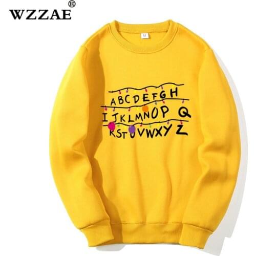 2020 Sweatshirts Women And Men Stranger Things Hoodies Sweatshirt Men Auturm Winter Hi Hop Hoodies Sweatshirt For Men Pullover