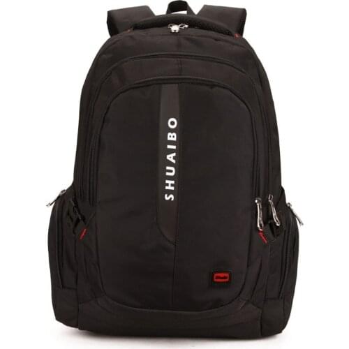 Men Women 15/16/17 inch Laptop Backpack Waterproof Business Computer Package High School Students Laptop Bag Travel Leisure Bag