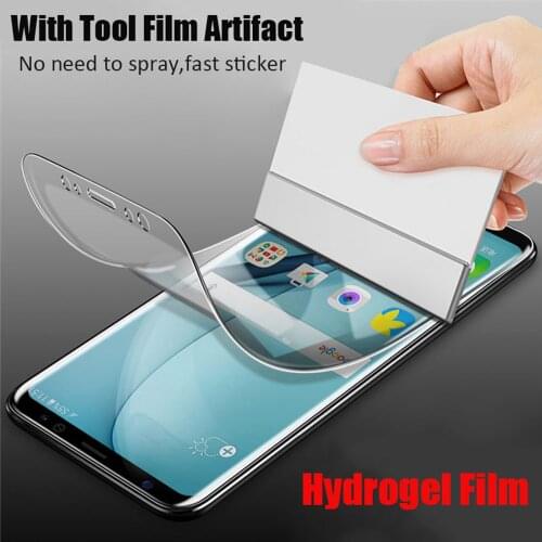 Soft full cover for xiaomi mi mix 2s 2 3 hydrogel film protective film phone screen protector for xiaomi mi max 2 3 Not Glass