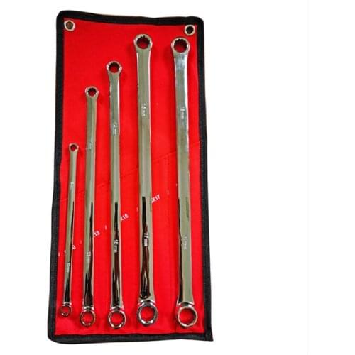 6Pcs Extra Long Double Box End Wrench Set Aviation Wrenches Strong Power Less Effort | Metric 8mm-21mm