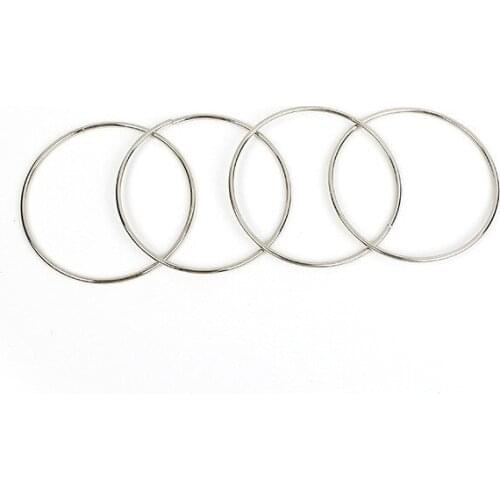 Chinese Linking Rings 4 Rings Set (diameter 10cm) Magic Tricks Stage Close Up Magia Illusion Gimmick Props Toys for Kids