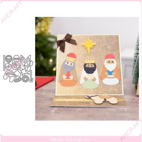 Puppet Combination Suit Metal Cutting Dies for DIY Scrapbooking Photo Album Decorative Embossing Paper Card Crafts Die 2021