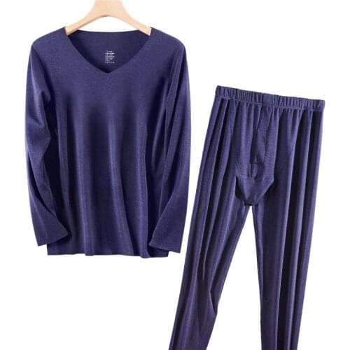 New Thermo Underwear Men Constant Temperature No Trace Mens Long Johns + Thermal Underwear Men Men Thermal Underwear Winter