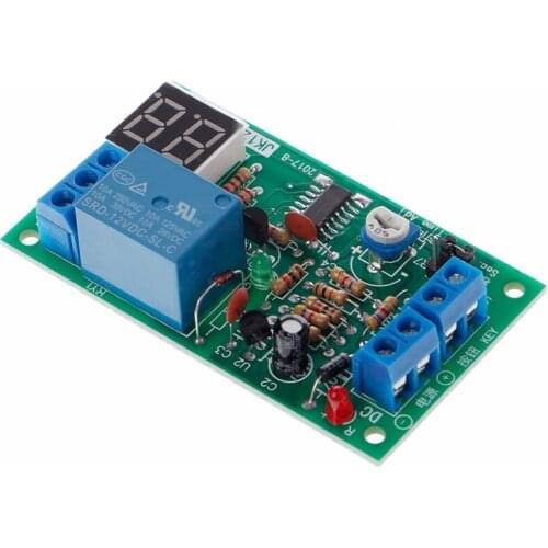 DC 12V Delay Relay Delay Turn off Switch Module with Led Timer Electrical Equipment Relays