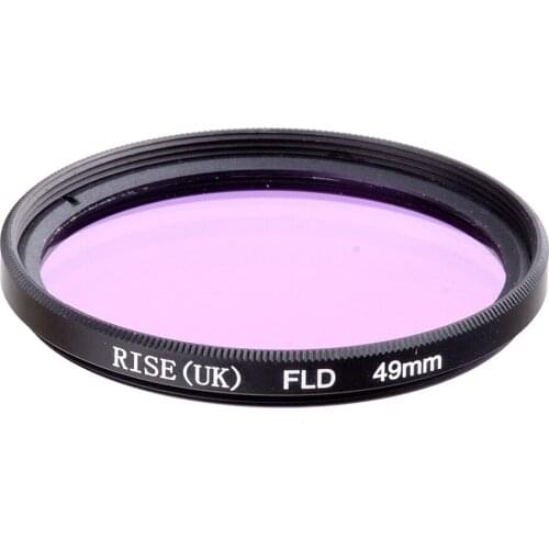 RISE(UK)49mm FLD Lens Filter For Nikon Canon sony DLSR camera