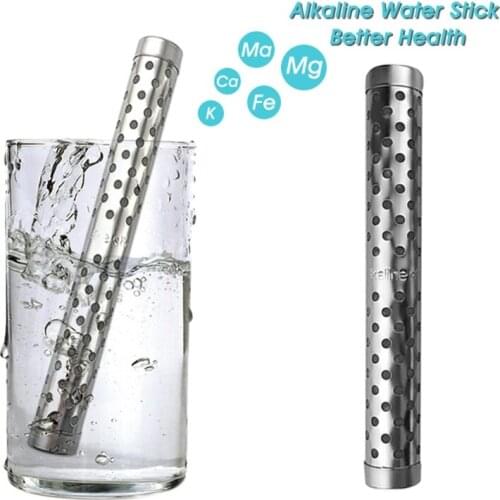 Alkaline pH Water Filter Stick Portable Hydrogen Mineral Purifier Tourmaline ORP Stones FIR stones Negative Ion Stones
