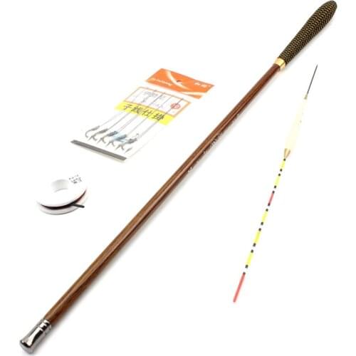 3.0m 3.4m Ultra-light Children fishing rod Carbon fishing feeder rod telescopic pole Small fish carp rod and Hooks Fish line Set