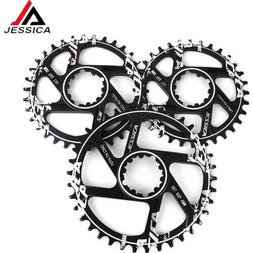 GXP Narrow Wide Chainring MTB 170mm Crankset Offset 6mm 32T/34T/36T/38T Mountain Bike Road Bicycle Chainwheek Cycling Parts