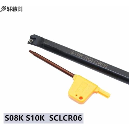 1PC S08K S10K SCLCR06 CCMT06 CCGT06 Tool Holder Internal Lathe Drill Pipe