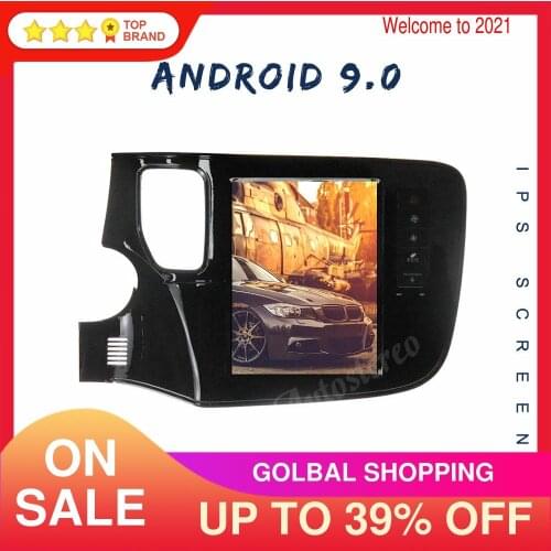 4+128 Android 9 For Mitsubishi OUTLANDER 2014-2019 Car GPS Navigation Auto Radio Auto Head Unit Multimedia Player Tape Recorder