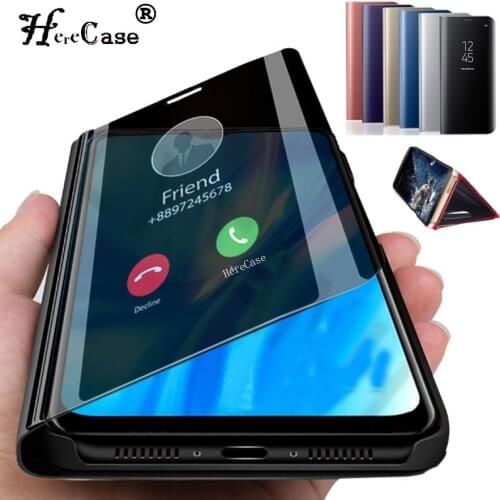 Covers for Xiaomi Redmi Note 9 Pro Max 9S Case Smart Mirror Flip Case On Readmi Redmy 9 a C A9 C Poco X3 NFC X2 Stand Book Coque