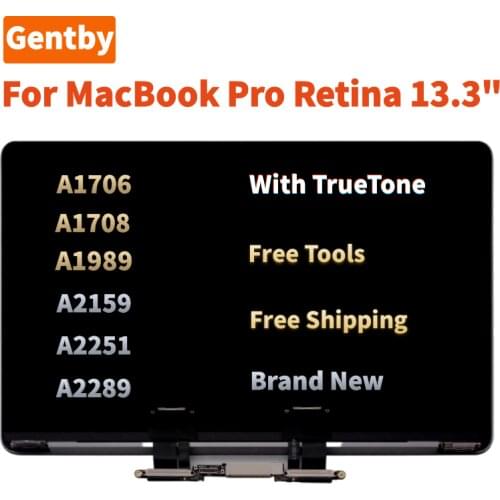 New Original A1989 A2159 A2251 A2259 A2289 LCD Screen Display for Macbook Pro Air 13'' LCD Display Screen Complete Assembly