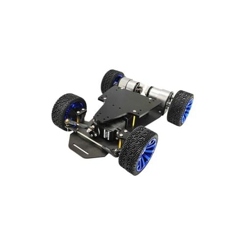 Intelligent Car Chassis Dual Motor Encoder Car Model Engineering Competition Car Model Is Similar To C Car Model Steering Wheel