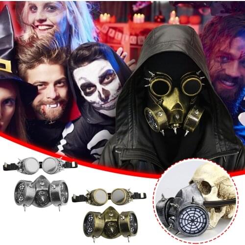 Steampunk Creative Mask Cosplay Mask Goggles Halloween Cosplay Gift Mask anonymous mask