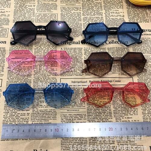 Cute suqare children sunglasses 2020 hot sale kids girls boys toddler sun glasses yellow pink blue red oculos de sol infantil