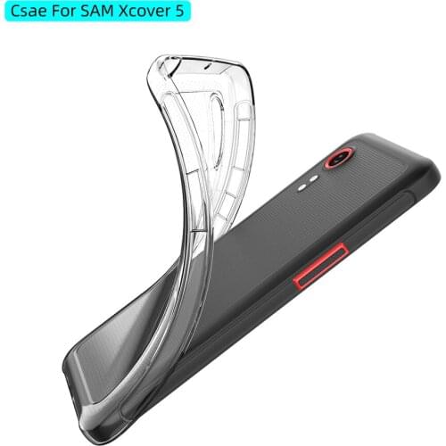 TPU Soft Case For Samsung Galaxy Xcover 5 Case Clear Cases Silicone Case Back Cover Protect Shell