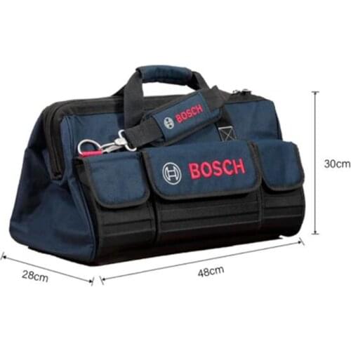 Bosch 48*28*30CM Tool kit Big Size Professional Repair Tool kit Original Bosch Tool Bag Waist Bag Handbag for 18V Power Tools