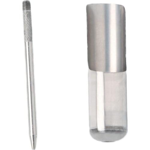 Stainless Steel Adjustable Stand Support Rod Ground Holder Fishing Tool Kit 448D