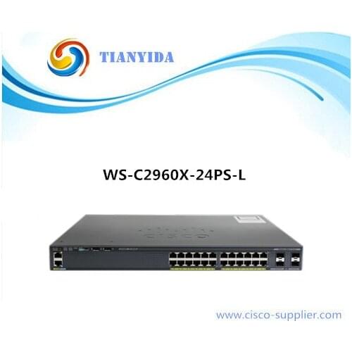 NEW Sealed Catalyst 2960X WS-C2960X-24PS-L 24 port Gigabit Network Switch