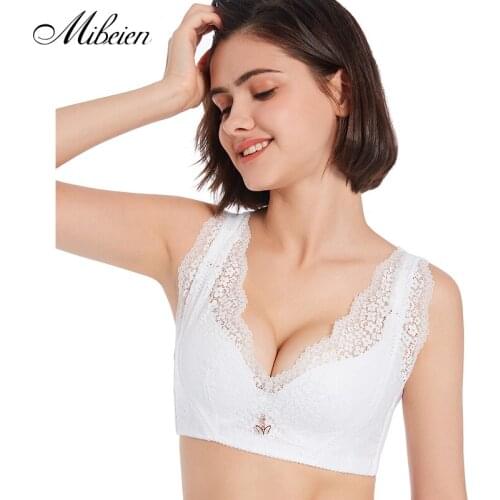 Sexy lace vest, plus size bra, no steel ring gathered, push-up top, bra, push-up, sports ladies plus size underwear