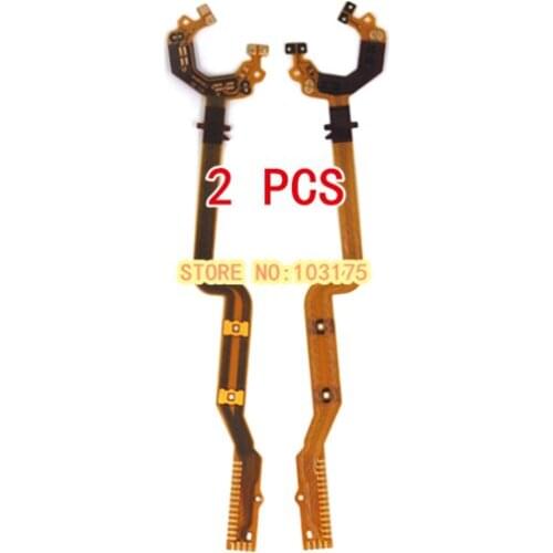 2 pcs Lens Shutter Flex Cable For Canon A1000 A1100 A3000 A3100 A3300 E1 camera repair part