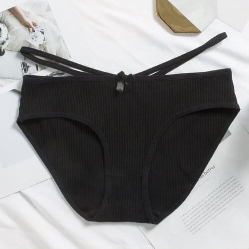 3Pcs Sexy Seamless Women Briefs Thongs Cotton Low Rise Women Underwear Transparent Panties String Lingerie Fashion Thong