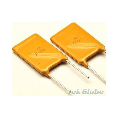 100pcs RUEF500 30V 5A PPTC PolySwitch Resettable Fuse