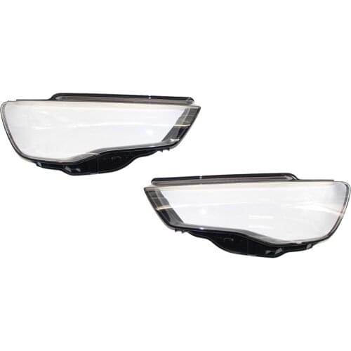 2 Pcs Replacement Left&Right Headlight Headlamp Lens Covers Fit for Audi A3 S3 2013-2016