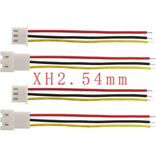 20CM 3Pin JST XH 2.54 Wire Connector JST 3P Pitch 2.54mm Male Female Plug Jack Socket Wire Cable Terminals Connectors 26AWG