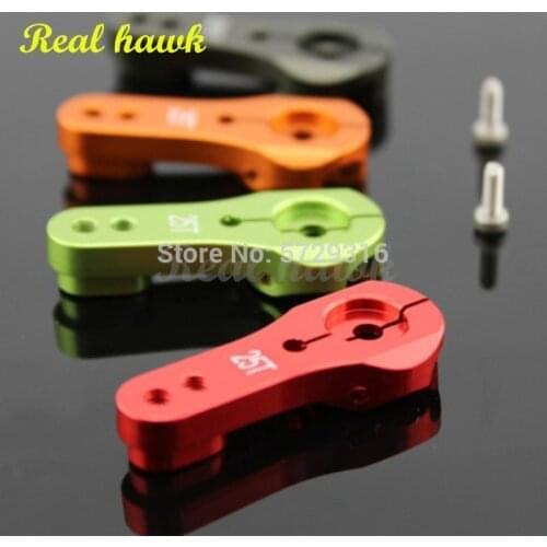 4pcs 25T M3 Aluminium RC Servo Arm Horn Rocker for MG995 MG946R MG996R MG945 S3003 RC Model Motor